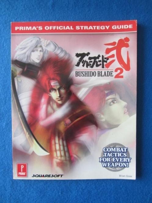 Bushido Blade 2 strategy guide hintboek (PS2, Spelcomputers en Games, Games | Sony PlayStation 1, Avontuur en Actie, 1 speler