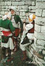 Ansichtkaart klederdracht Shqiperia, Albania, Verzamelen, Ansichtkaarten | Themakaarten, Ophalen of Verzenden, 1980 tot heden