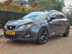 Seat Ibiza 1.4 2009 Antraciet met veel extra's! (GJ-694-H), Auto's, Voorwielaandrijving, Stof, Zwart, 4 cilinders