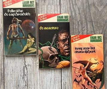 Edgar Rice Burroughs / 3 SF paperback/ Uitgave Kerco beschikbaar voor biedingen