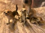 setje beeldjes porselein beagles honden, Ophalen of Verzenden, Zo goed als nieuw, Dier