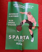 Sparta Rotterdam - Ajax Amsterdam 2025/2026, Ophalen of Verzenden, Nieuw, Ajax, Poster, Plaatje of Sticker