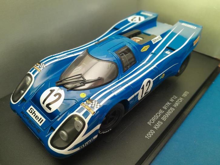 1:18 Eagles Race Porsche 917K #12, Brands Hatch 1970, Hobby en Vrije tijd, Modelauto's | 1:18, Zo goed als nieuw, Auto, Overige merken