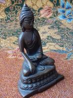 Mooi antiek Oosters brons beeldje van Boeddha 7,5 cm., Ophalen of Verzenden
