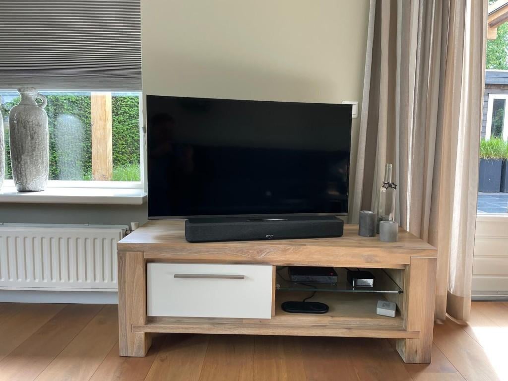 TV-meubel (Henders en Hazel), Huis en Inrichting, Kasten | Televisiemeubels, Ophalen, 100 tot 150 cm, Zo goed als nieuw, Minder dan 100 cm