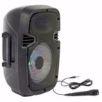PARTY-7LED Mobiele Speaker 8 inch 300Watt [6099P-B], Overige merken, ., Overige typen, Nieuw