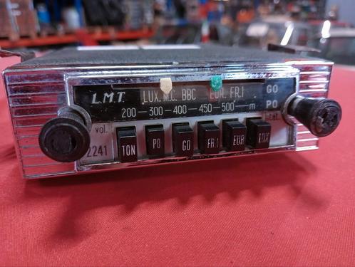 LMT 2241 mini oldtimerradio - Frans 6-12V, Auto diversen, Autoradio's, Gebruikt, Ophalen of Verzenden