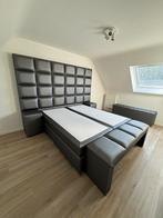 Eric Kuster Stijl Kingsize Bed | Nieuwstaat | Complete set, Ophalen, Overige materialen, Eric Kuster, 180 cm