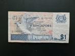 Singapore 1 dollar 1976, Postzegels en Munten, Bankbiljetten | Azië, Ophalen of Verzenden