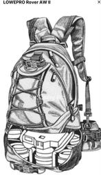 Lowepro Rover AW II Camera Rugzak - Nieuwstaat, Ophalen of Verzenden, Zo goed als nieuw, Rugtas, Lowepro