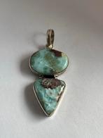 Larimar Edelsteen Hanger - Handgemaakt, Overige voorstellingen, Blauw, Nieuw, Ophalen of Verzenden