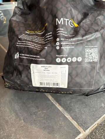 Karpervoer: Hennep, Tijgernoten, MTC Boilies beschikbaar voor biedingen