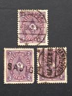 Duitsland Reich Mi 191  #3, Verzenden, Overige periodes, Gestempeld