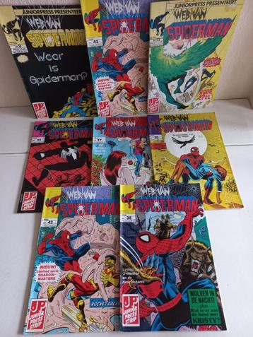 8x WEB VAN SPIDERMAN beschikbaar voor biedingen