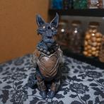 Waakhond met harnas - handgemaakt sculptuur, Antiek en Kunst, Ophalen of Verzenden