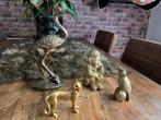 Goudkleurige Beeldjes, Verzamelen, Beelden en Beeldjes, Ophalen, Zo goed als nieuw, Dier