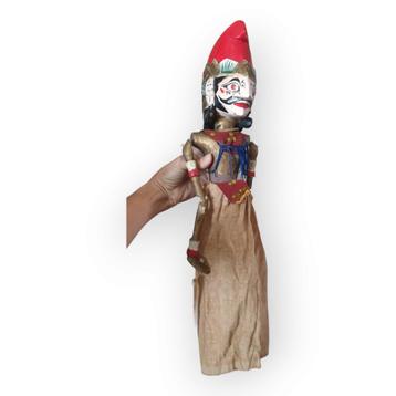 Handgemaakte houten Indonesische wayang wajang pop 2506 beschikbaar voor biedingen