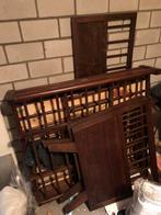 Vintage Babybedje - Bruin Hout, Antiek en Kunst, Ophalen of Verzenden