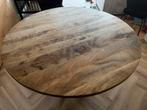 Ronde tafel met spinpoot, Huis en Inrichting, Ophalen, Gebruikt, Rond, 100 tot 150 cm