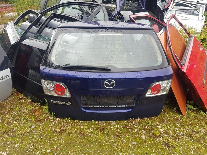 MAZDA 6 STATION ACHTERKLEP BJ 2006, Auto-onderdelen, Carrosserie en Plaatwerk, Achterklep, Achter, Gebruikt, Ophalen of Verzenden