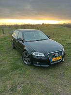Audi A3 1.4 Tfsi 92KW Sportback 2010 Zwart, Auto's, Audi, Voorwielaandrijving, 125 pk, 4 cilinders, Leder en Stof
