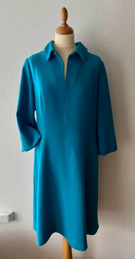 Natan jurk kleed, Kleding | Dames, Jurken, Zo goed als nieuw, Maat 38/40 (M), Blauw, Knielengte, Verzenden