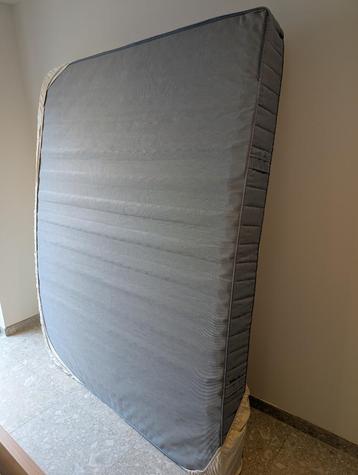 VESTERÖY Pocketveringmatras, middelhard/lichtblauw, 160x200 beschikbaar voor biedingen