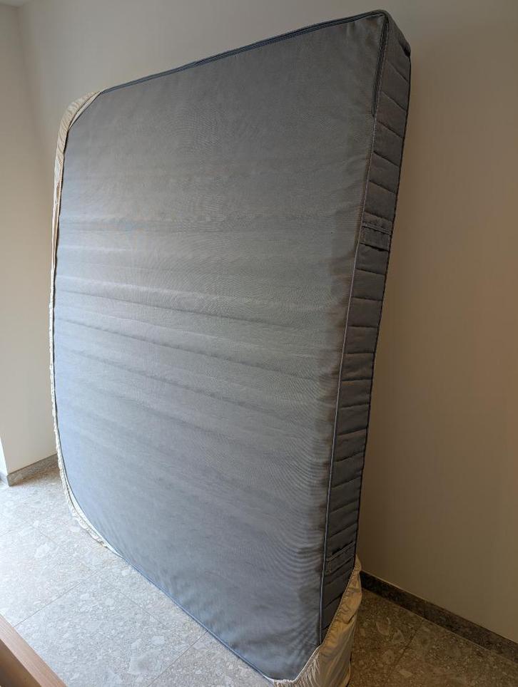 VESTERÖY Pocketveringmatras, middelhard/lichtblauw, 160x200, Huis en Inrichting, Slaapkamer | Matrassen en Bedbodems, Gebruikt