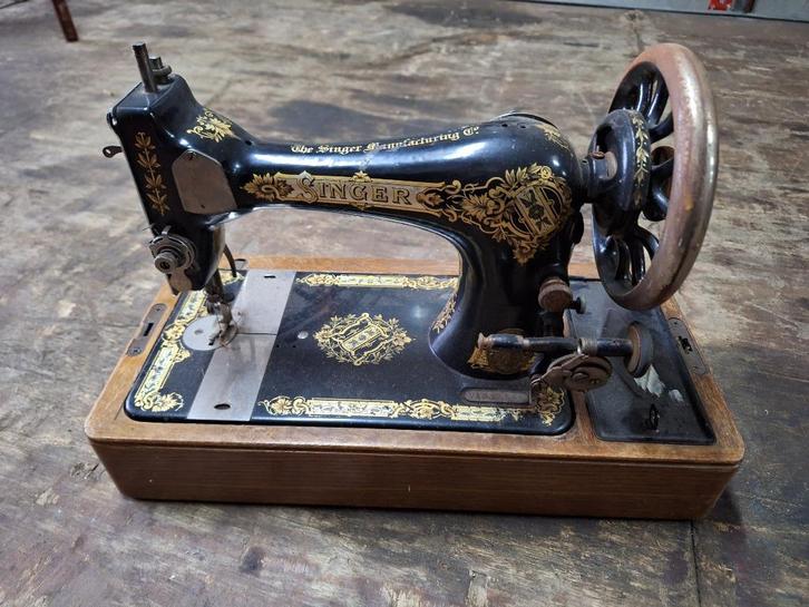 antieke Singer naaimachine, Antiek en Kunst, Antiek | Naaimachines, Ophalen