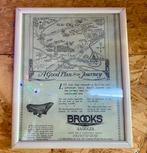 Brooks reclame (2 stuks), Ophalen of Verzenden, Gebruikt, Reclamebord