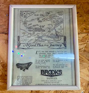Brooks reclame (2 stuks) beschikbaar voor biedingen