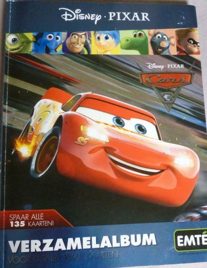 Cars verzamelalbum disney pixar kaarten EMTe(compleet)"", Verzamelen, Supermarktacties, Overige supermarkten, Ophalen of Verzenden