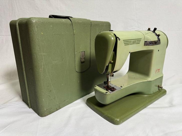 Elna Supermatic vintage naaimachine, Hobby en Vrije tijd, Naaimachines en Toebehoren, Gebruikt, Naaimachine, Overige merken, Ophalen