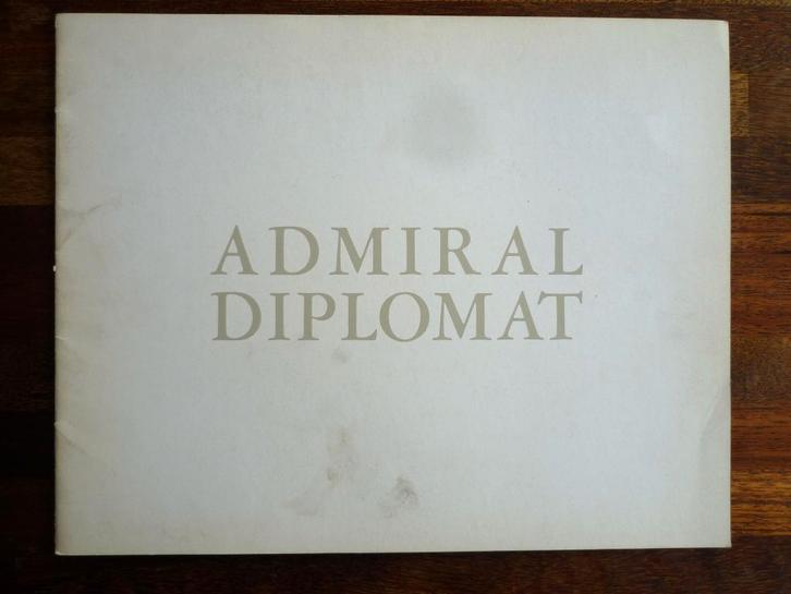 Opel Admiral/Diplomat (1973), Boeken, Auto's | Folders en Tijdschriften, Zo goed als nieuw, Opel, Ophalen of Verzenden