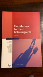 Hoofdzaken formeel belastingrecht, Ophalen of Verzenden, Alpha, Zo goed als nieuw, WO