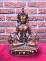 bronzen beeld van de medicijnboeddha, Tibet, Antiek en Kunst, Ophalen of Verzenden