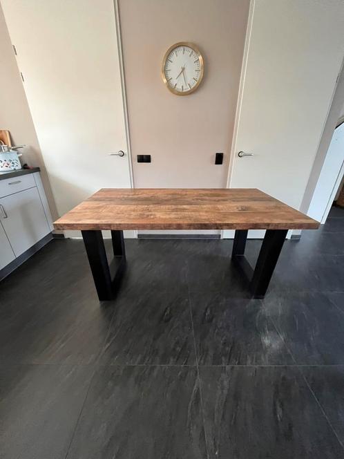 Eettafel, Huis en Inrichting, Tafels | Eettafels, Zo goed als nieuw, 50 tot 100 cm, 150 tot 200 cm, Vijf personen of meer, Rechthoekig