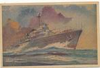 1089 Hr. Ms. Flottilleleider Tromp Aquarel Frans Naerebout, Verzamelen, Scheepvaart, Ophalen of Verzenden, Kaart, Foto of Prent