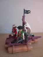 Playmobil piratenvlot met 2 piraten setnr 6682, Ophalen of Verzenden, Zo goed als nieuw, Complete set