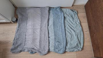 3 aankleedkussenhoezen - 2x Jollein, 1x Bébé-Jou beschikbaar voor biedingen