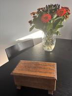 Eikenhouten kistje, Huis en Inrichting, Minder dan 50 cm, Eikenhout, Ophalen of Verzenden, Zo goed als nieuw