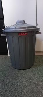 Te koop Curver voerton rond 23 liter grijs, Dieren en Toebehoren, Ophalen of Verzenden, Zo goed als nieuw