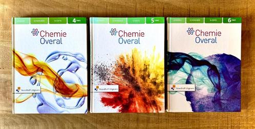 Chemie Overal VWO 4, 5 en 6. Leerboeken Scheikunde 5e Editie, Boeken, Schoolboeken, Zo goed als nieuw, Scheikunde, VWO, Ophalen