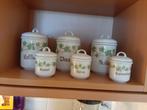 Vintage Voorraadpotten Set, Ophalen of Verzenden, Zo goed als nieuw
