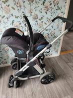 Complete 3-delige kinderwagen van ABC Design Turbo,, Kinderen en Baby's, Kinderwagens en Combinaties, Ophalen, Gebruikt, Verstelbare duwstang