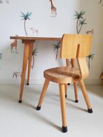 vintage kinderstoel en tafel, Ophalen, Gebruikt, Tafel(s) en Stoel(en)