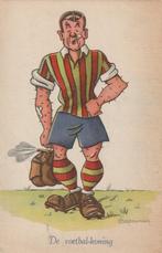 Tekn N BROEKMAN VOETBAL JAREN 30 ZEER MOOIE OUDE KAART KG309, Verzamelen, Ophalen of Verzenden, 1920 tot 1940, Ongelopen, Sport en Spel