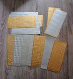15 stickervellen stickervel tekst randen strikje goud zilver, Hobby en Vrije tijd, Kaarten | Zelf maken, Ophalen of Verzenden