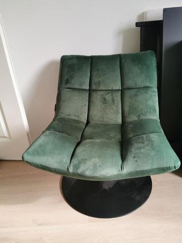 Groene DutchBone Lounge Stoel - Nieuwstaat! beschikbaar voor biedingen