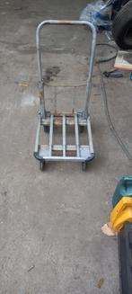 Transport kar, Doe-het-zelf en Verbouw, Transportwagens, 100 liter of meer, Ophalen, Zo goed als nieuw, Transportkar